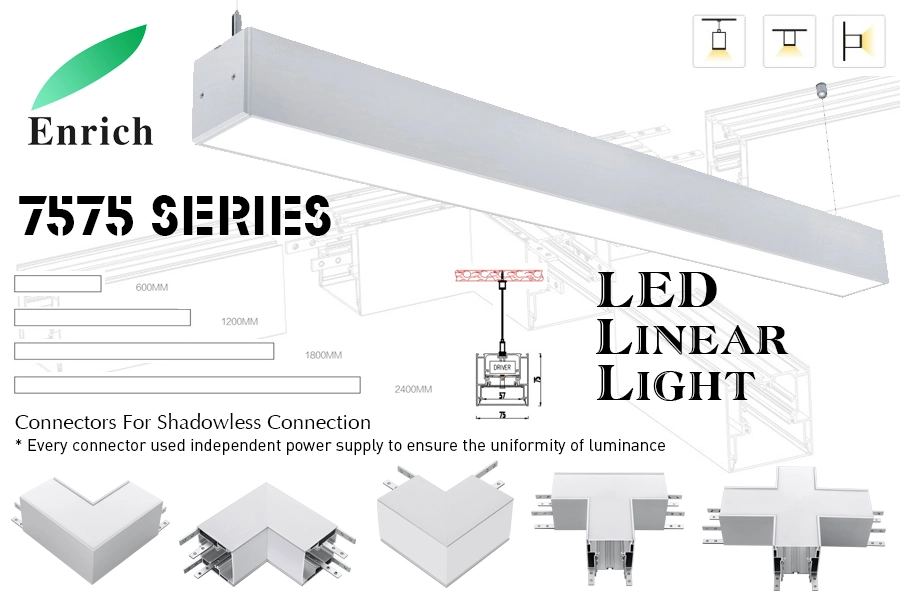 Trunking System Pendant High Bay LED Linear Light