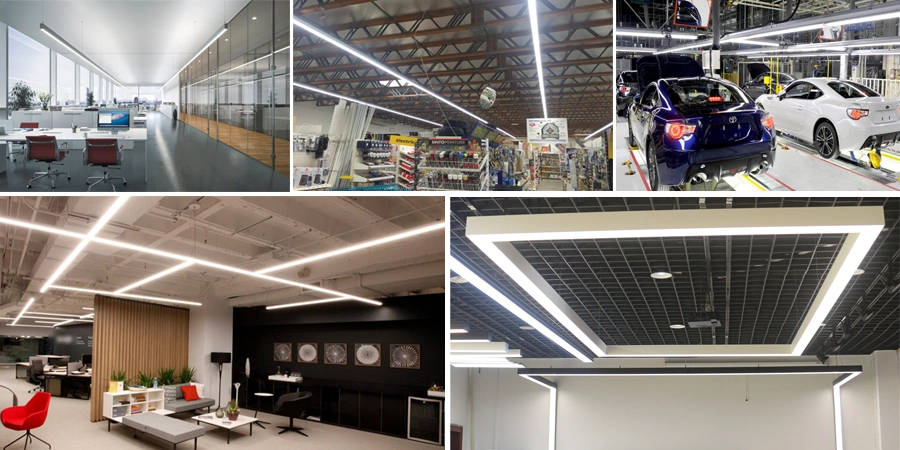 Trunking System Pendant High Bay LED Linear Light